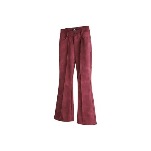 PUBLIC RADIO Кожаные брюки Мужские