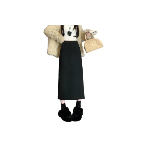 Mu Xiao Xin Повседневный Длинный Юбка Женские