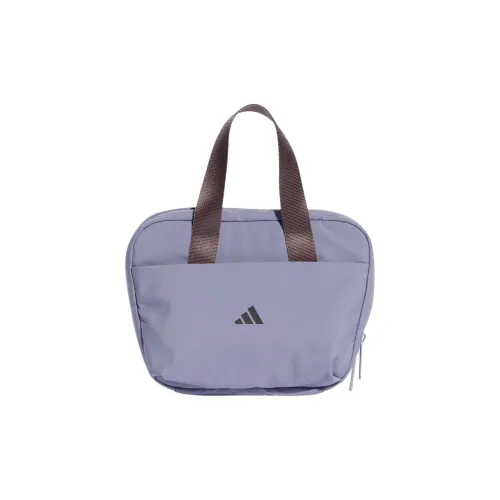 Adidas Hiit Нейлоновая Сумка Стандартная Унисекс Серебристо-фиолетовая