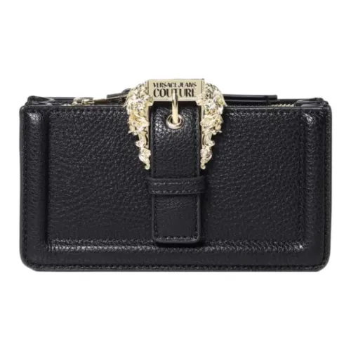 VERSACE JEANS COUTURE Полиэстер Сумка через плечо Мини Женская Черная