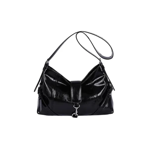 RIVMIND ПУ (полиуретан) Сумка через плечо Женская Черная Кофейная Красная