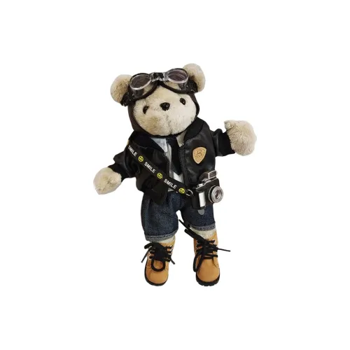 A little tide to play Модный Pilot Bear Plush Подвеска 20 см Высота