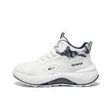 Белый, темно-синий (средний верх)