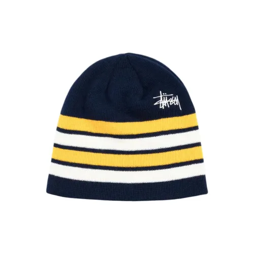 Stussy Акриловые Шапки-бини Унисекс Морской Синий