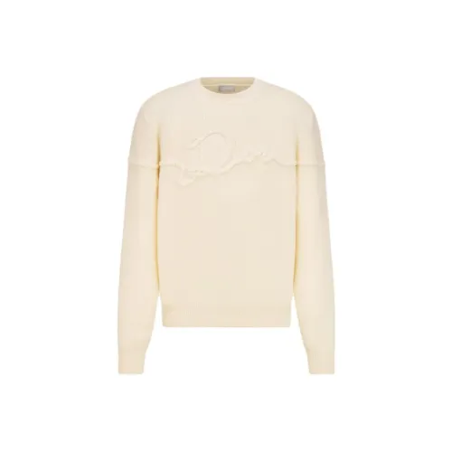 DIOR Белые Мужские Свитера