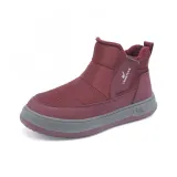 Женский - Красный, длинный, флис, стиль 74701