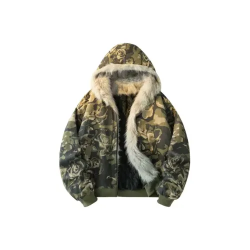 PUREIDOL Камуфляж Женские Пуховики