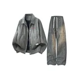 Тёмно-серый (Топ + Штаны)