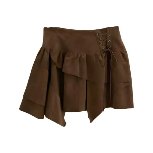 LOWEAR CORSET Мини-юбка Повседневная Короткая Юбка Женская