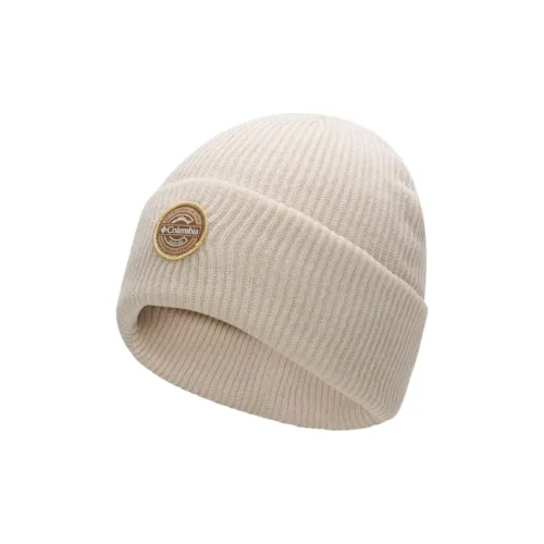 Columbia Акриловые шапки-бини унисекс бежевые