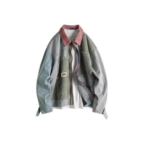 SLLAVIF Синий Мужской Куртки