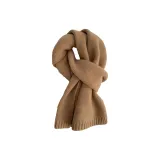 Темный верблюжий, чистая шерсть, трикотажная ткань