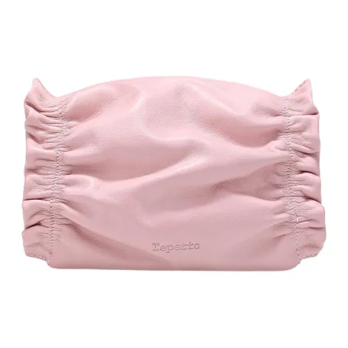 Repetto Сумка через плечо из коровьей кожи маленькая женская сумка темно-розовая