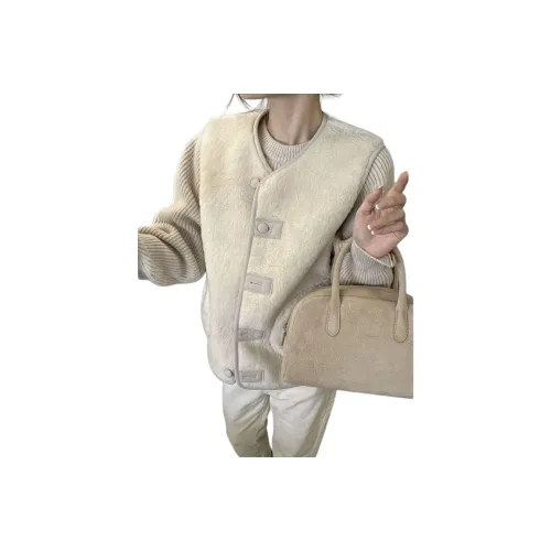 LANGQING Абрикос Giveaway Бренд Наклеенный Женские Жилеты