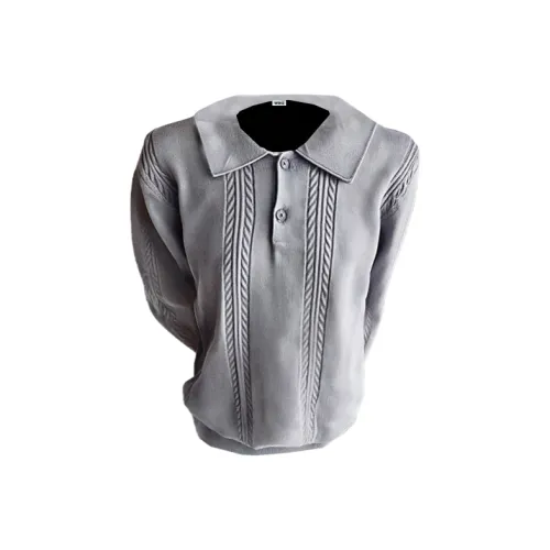 W9H2 Серый Унисекс Трикотаж