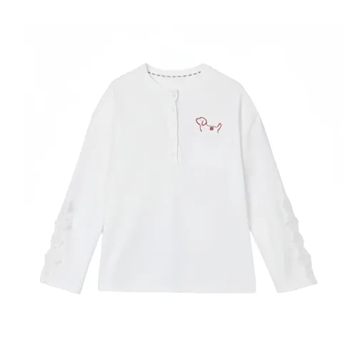 YGPRW Белый Женские T-рубашки