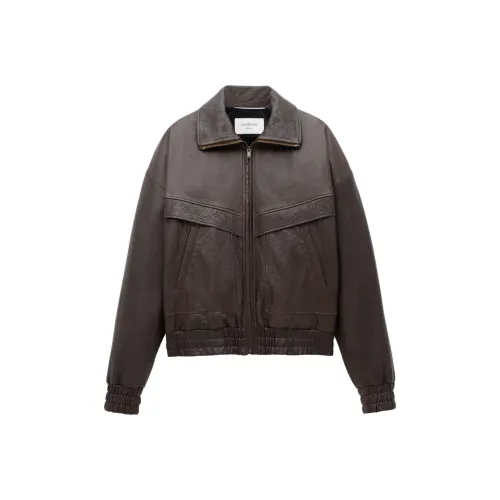 SAINT LAURENT FW25 Кожа Куртка Мужская