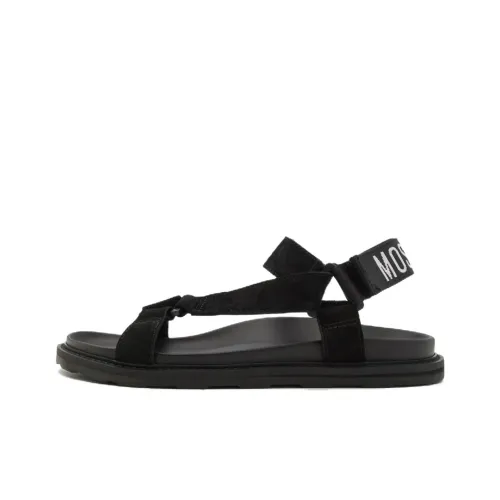 MOSCHINO Пляжные сандалии Мужские Черные