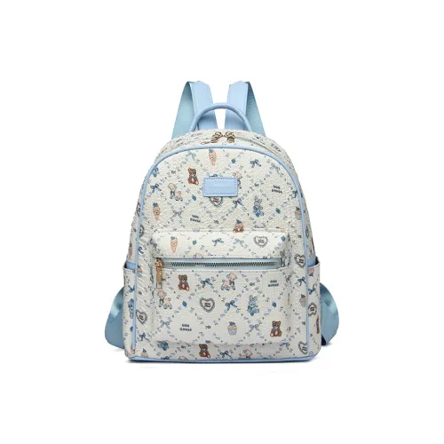 BGAY ПУ (полиуретан) Рюкзак Стандартный Женский Розовый Синий