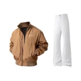 Коричневый HJ25589 + Белый 7740