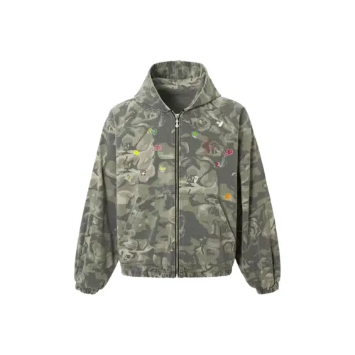 Eat Studios Камуфляж Унисекс Куртки