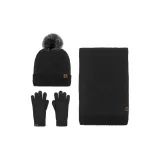 Чёрный набор из трёх предметов