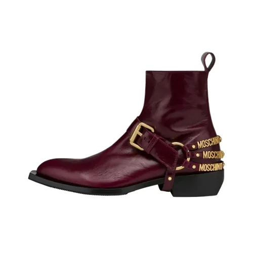 MOSCHINO Ботильоны Женские Фиолетовые