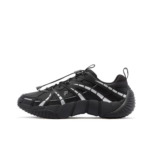 FILA FUSION BONE II Spinal Bone Shoe 2nd Generation Низкий топ Повседневная обувь Мужская Черная
