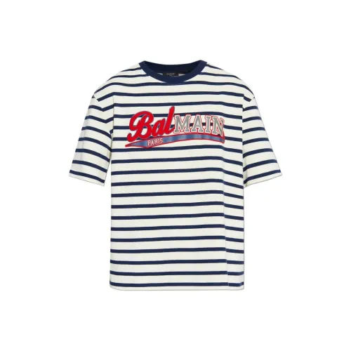 BALMAIN Белая Мужская T-рубашка