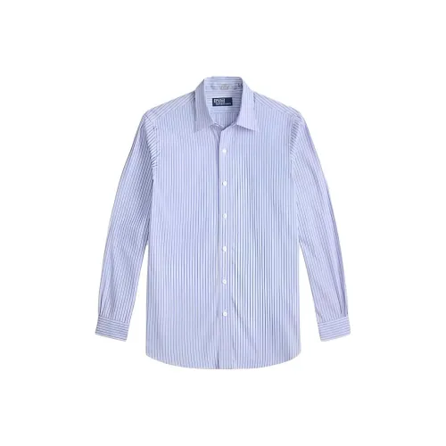 Polo Ralph Lauren Blue Men's Shirts Поло Ralph Lauren Синие Мужские Рубашки