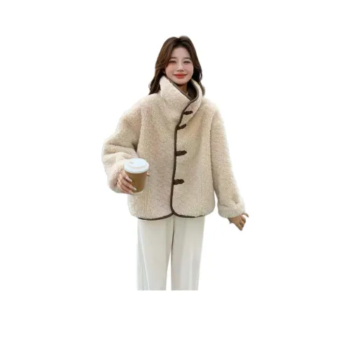 YOUSEKOO Бархат Feel Пальто Женское