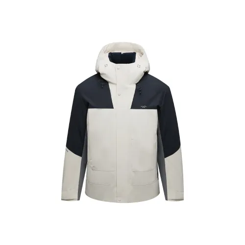 HLA Ecru Trim 82 Мужской Пух Мужская куртка