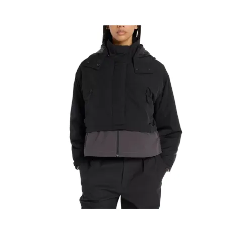 New Balance NB Серый Утепленный Короткий Куртка Пуховая Куртка Женская