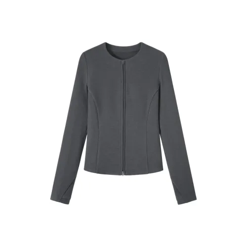 DX.DAXI Керамика Серый Женские T-рубашки