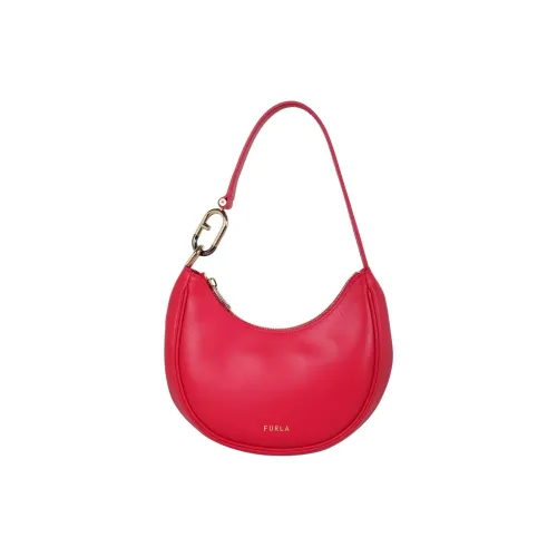 Furla Primavera Телячья кожа Сумка через плечо Сумка Сумка через плечо Женская Красная