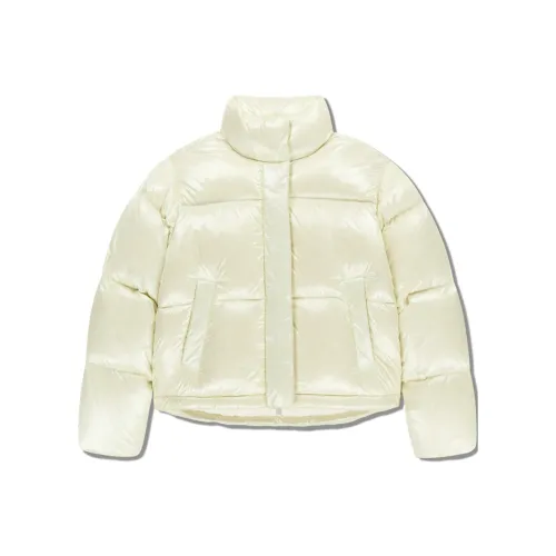 MARITHE FRANCOIS GIRBAUD Глянцевый Crop Пуховик Пуховик Женские