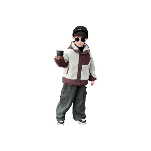 Mu Qingqing Хлопковый пуховик для детей 3-7 лет