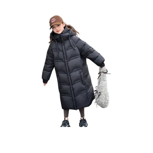T.MOO Черный Школьный возраст Пуховики