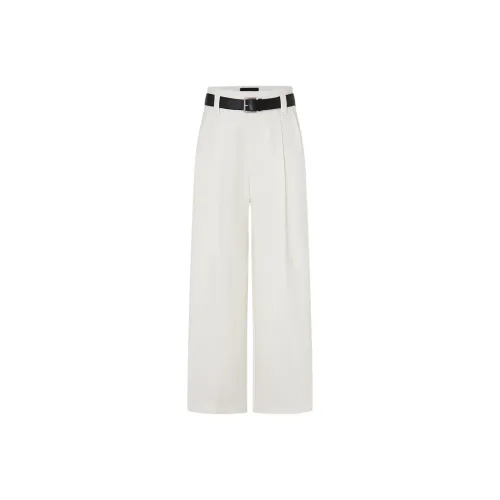 MO&CO Экрю Женские костюмные брюки