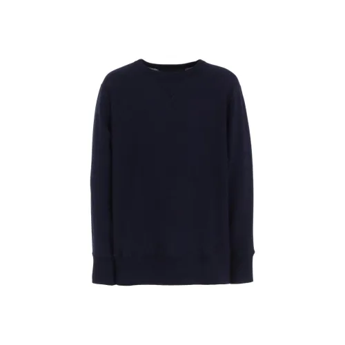 Yohji Yamamoto Y'S For Men FW25 30 10 Индиго FRENCH TERRY PULLOVER Sweatshirt Men's