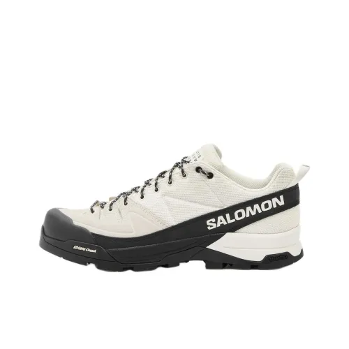 SALOMON x MM6 Maison Margiela X ALP Низкий Топ Повседневная Обувь Женская Белый Черный