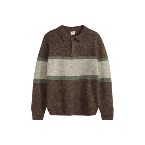 Levis Коричневые Мужские Свитера