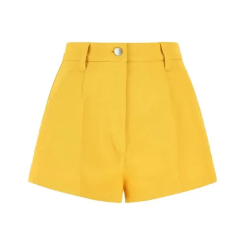 PRADA Жёлтые Повседневные Шорты для Женщин