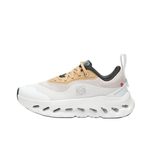 On x LOEWE Cloudtilt 2,0 Low Топ Повседневная обувь Женская Белый Коричневый