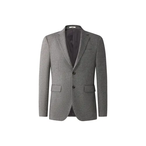 ZIOZIA Серый Мужской Деловой костюм