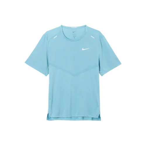 Nike T-Shirt Мужская Джинсовая Королевский Синий