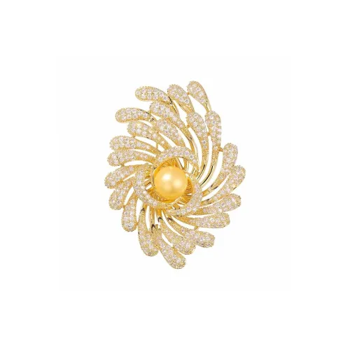 Listen to the flowers bloom Сплав Броши Женские