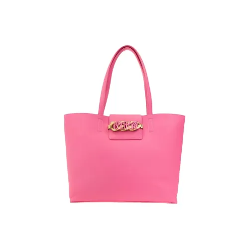 VERSACE JEANS COUTURE Полиэстер Тоут Сумка Сумка для покупок Сумка-полумесяц Сумка на одно плечо Женская Розовая