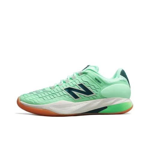 New Balance Свежий Foam X CT RALLY V2 Низкий Топ Теннисные Кроссовки Мужские Зеленые