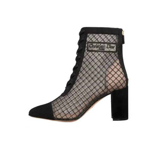 DIOR Naughtily D Ботильоны 8 см Женские Черный